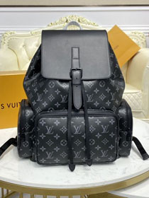 Louis vuitton original monogram eclipse backpack trio M45538