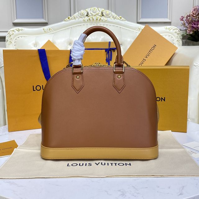 2022 Louis vuitton original calfskin alma pm M91606 brown