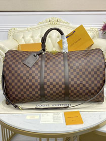 Louis vuitton original damier ebene keepall 55 bag N41414