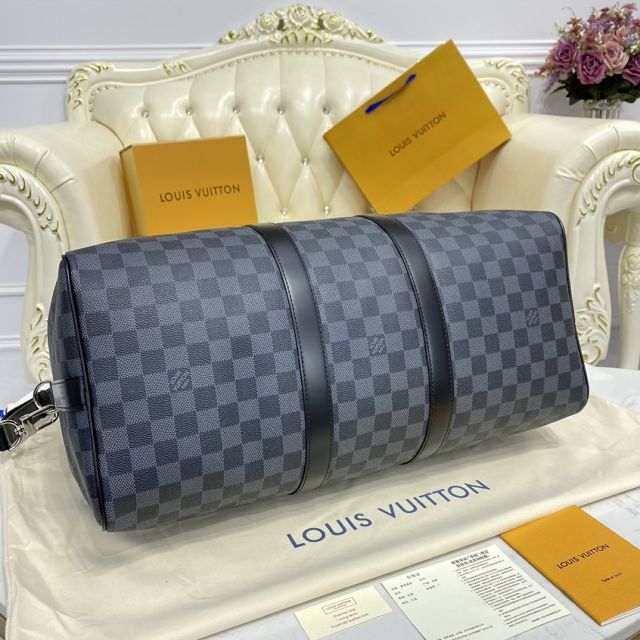 Louis vuitton original damier graphite keepall 45 bag N41418