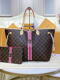 Louis vuitton canvas personalised hand painted M0001