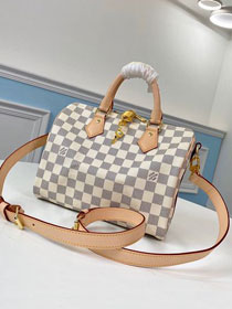 Louis vuitton original damier azur speedy 25 N41374 