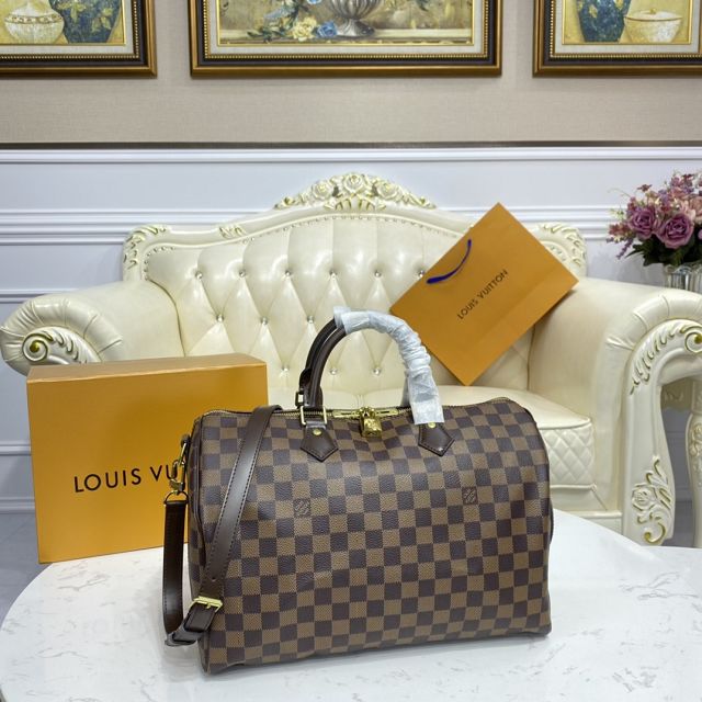 Louis vuitton original damier ebene speedy 35 N41366