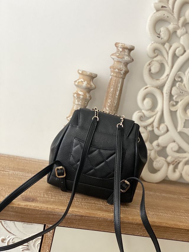 CC original grained calfskin mini backpack AS3530 black