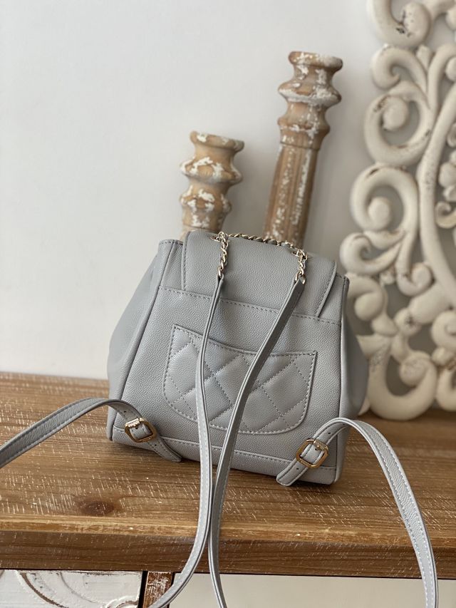 CC original grained calfskin mini backpack AS3530 grey