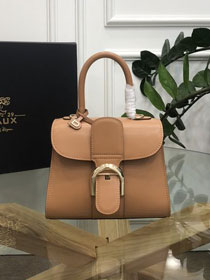 Delvaux original box calfskin brillant mini bag AA0406 brown