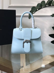 Delvaux original box calfskin brillant mini bag AA0406 light blue