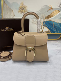 Delvaux original box calfskin brillant mini bag AA0406 sand