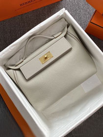 Hermes original togo leather kelly 2424 bag HH03699 pearlash