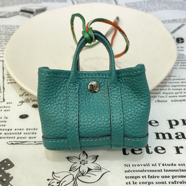 Hermes original calfskin bag charm H103229