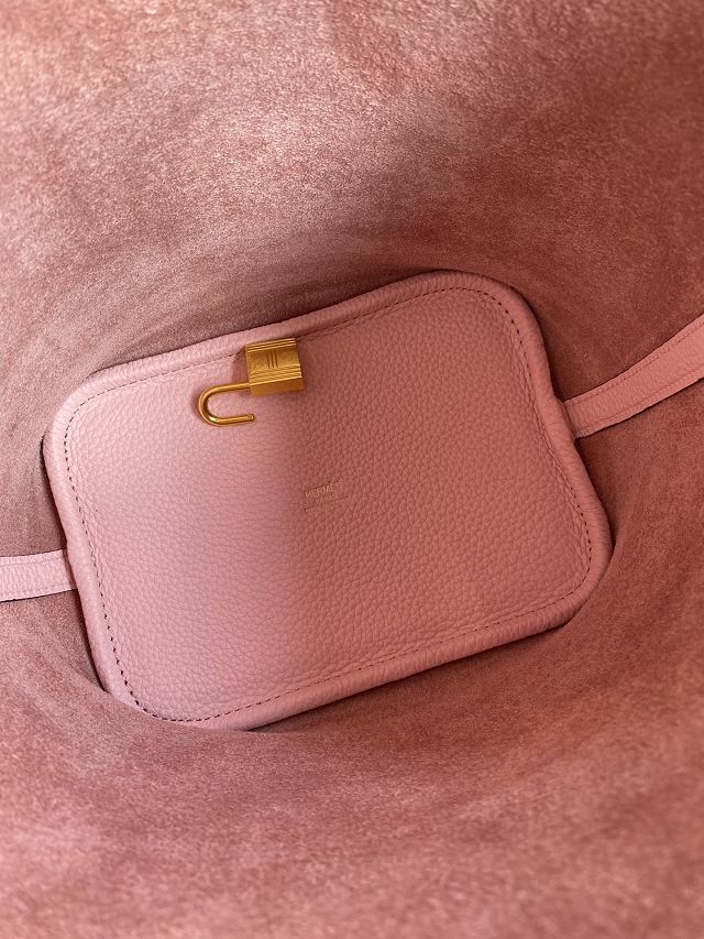 Hermes original togo leather picotin lock bag HP0022 pink