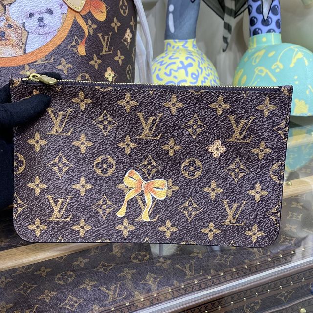 2023 Louis vuitton original monogram canvas neverfull mm M40699