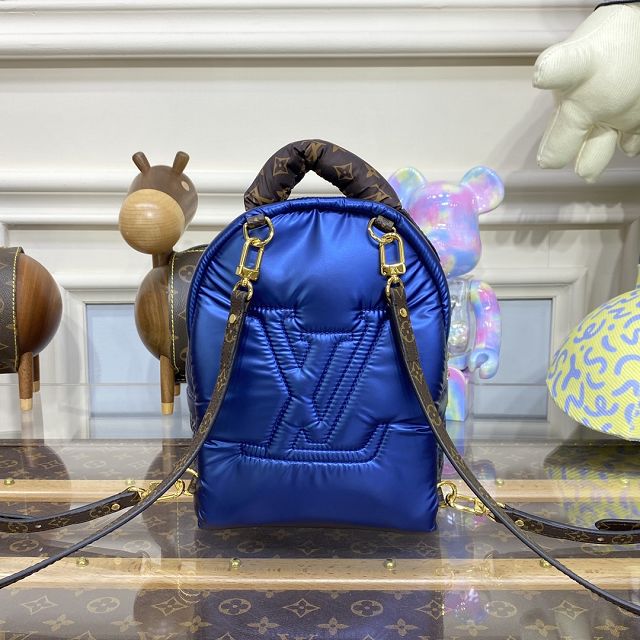 2023 Louis vuitton original nylon palm springs mini backpack M21060 blue