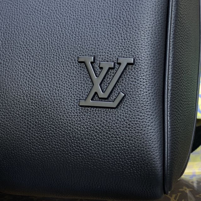 Louis vuitton original calfskin aerogram keepall 50 M21420 black