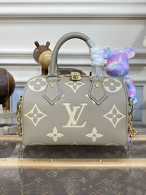 Louis vuitton original monogram calfskin speedy 20 M46575 grey