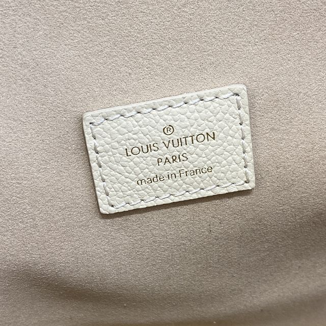 2023 Louis vuitton original calfskin pochette metis M45773 beige