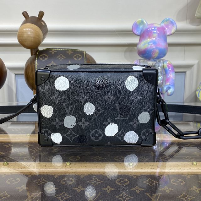 Louis vuitton original monogram eclipse mini soft trunk M81936