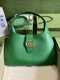 2023 GG original calfskin aphrodite medium shoulder bag 726274 green