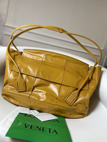 BV original paper calfskin large arco 56 bag 573400 yellow