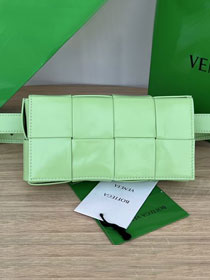 BV original calfskin cassette belt bag 651053 pistachio