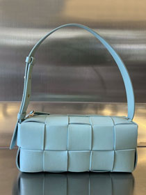 BV original lambskin small brick cassette 729166 tiffany blue