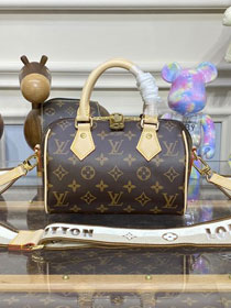 Louis vuitton original monogram canvas speedy 20 M46222 apricot