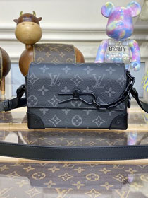 Louis vuitton original monogram eclipse steamer messenger bag M81783