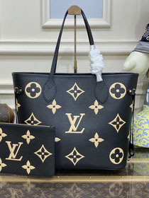 2023 Louis vuitton original calfskin neverfull mm M58907 black