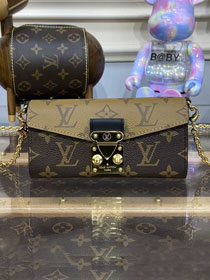 Louis vuitton original monogram reverse bitsy pouch M00990