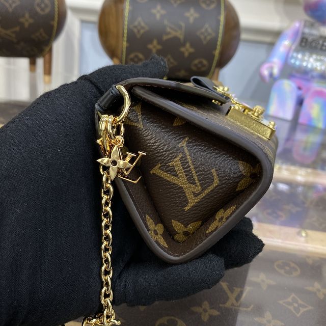 Louis vuitton original monogram reverse bitsy pouch M00990