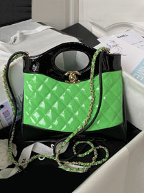 CC original patent calfskin mini 31bag AS4133 green