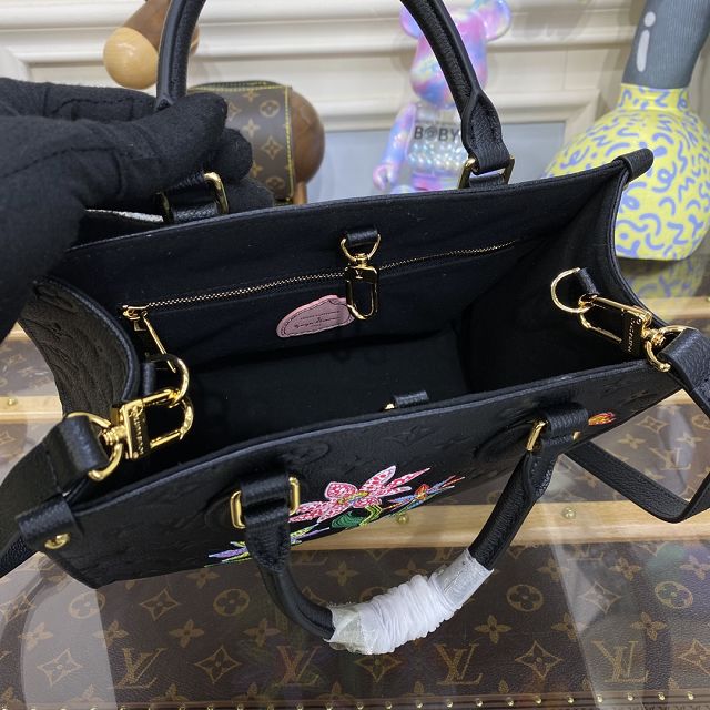 2023 Louis vuitton original calfskin onthego pm M21732 black