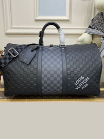 Louis vuitton original calfskin keepall 50 M40443 black