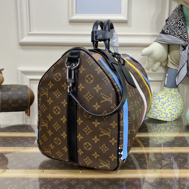 Louis vuitton original monogram canvas keepall 50 M55819