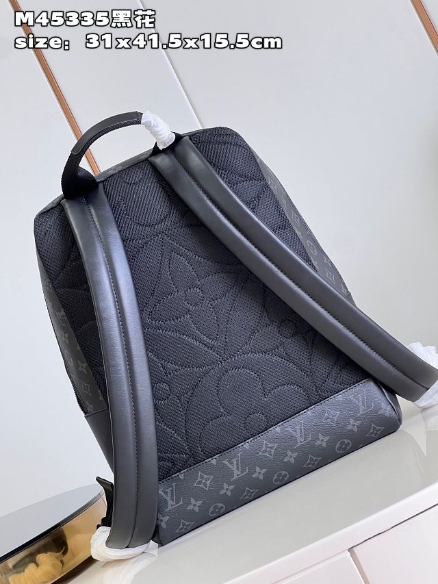 Louis vuitton original monogram eclipse dean backpack M45334