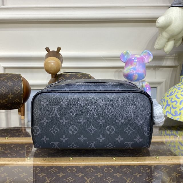 Louis vuitton original monogram eclipse dopp kit toiletry pouch M44491