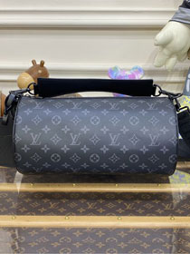 Louis vuitton original monogram eclipse soft polochon MM M46692