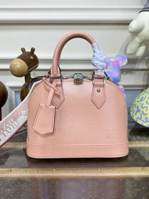 Louis vuitton original epi leather alma BB M22213 pink