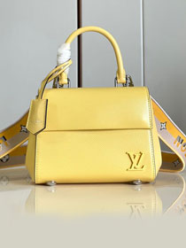 Louis vuitton original epi leather cluny mini handbag M58928 yellow