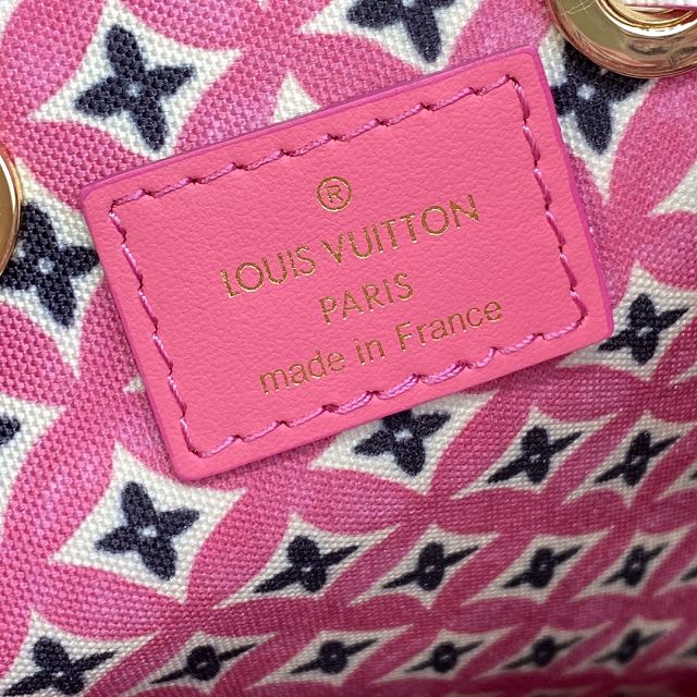 2023 Louis vuitton original monogram canvas neonoe BB M22986 pink