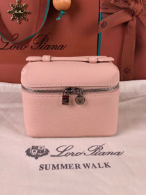 Loro Piana original calfskin extra pocket L11 case FAN4030 pink