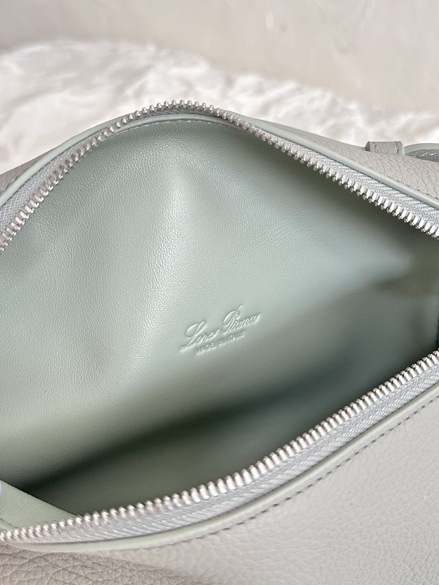Loro Piana original calfskin extra pocket pouch L19 FAN4045 light green