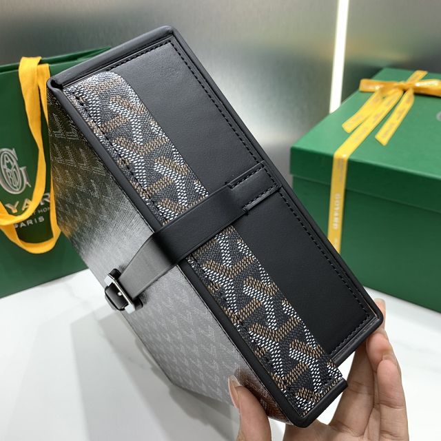 Goyard original canvas 8 watch case GY0035 black