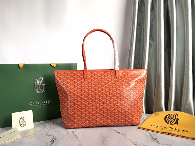 Goyard original canvas artois MM bag GY0034 orange