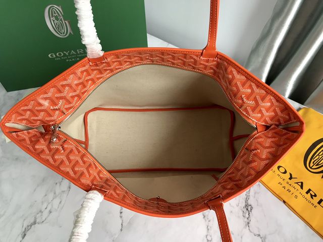 Goyard original canvas artois MM bag GY0034 orange