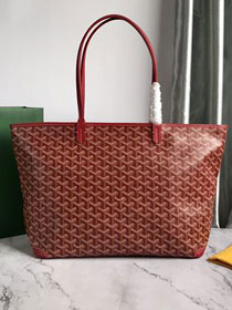 Goyard original canvas artois MM bag GY0034 red