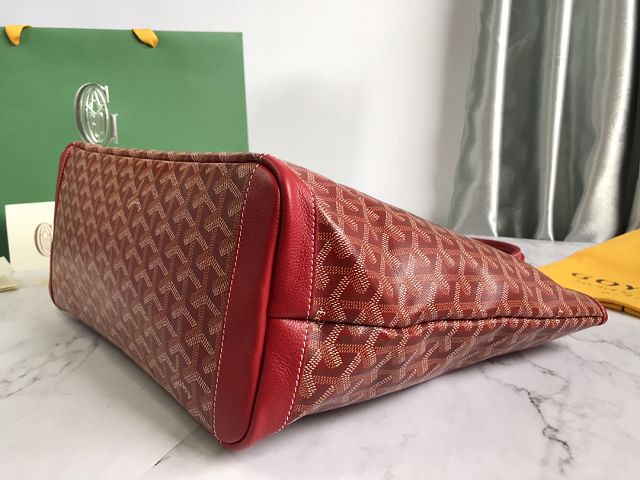 Goyard original canvas artois MM bag GY0034 red