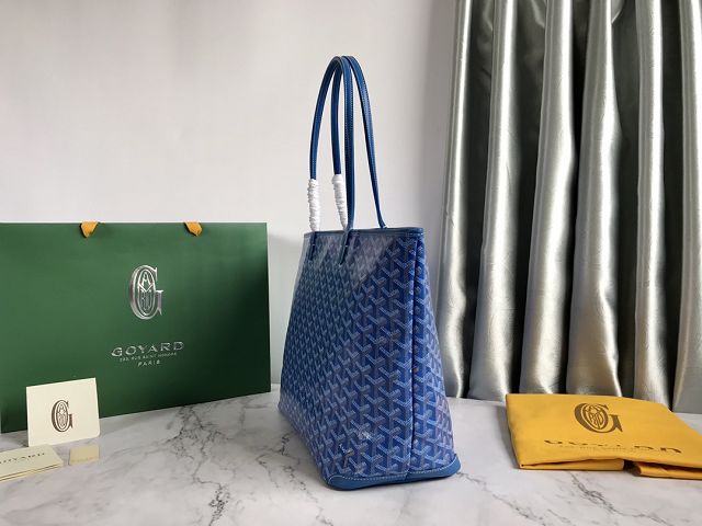 Goyard original canvas artois PM bag GY0002 blue