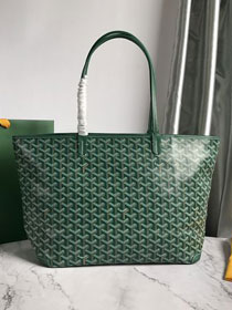 Goyard original canvas artois PM bag GY0002 green