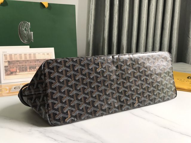 Goyard original canvas chien gris pet carrier bag GY0037 black